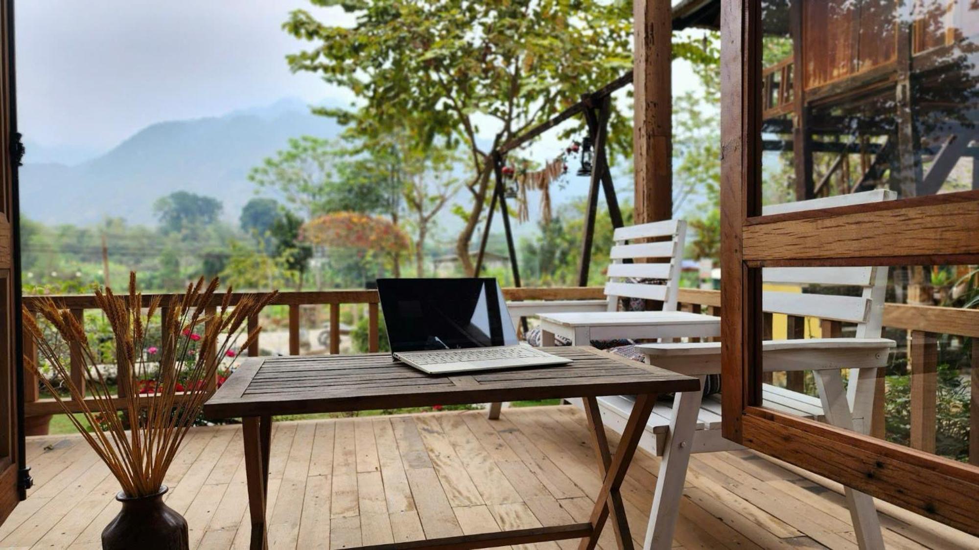 Mai Chau 4 Seasons Bungalow & Hotel Exteriör bild